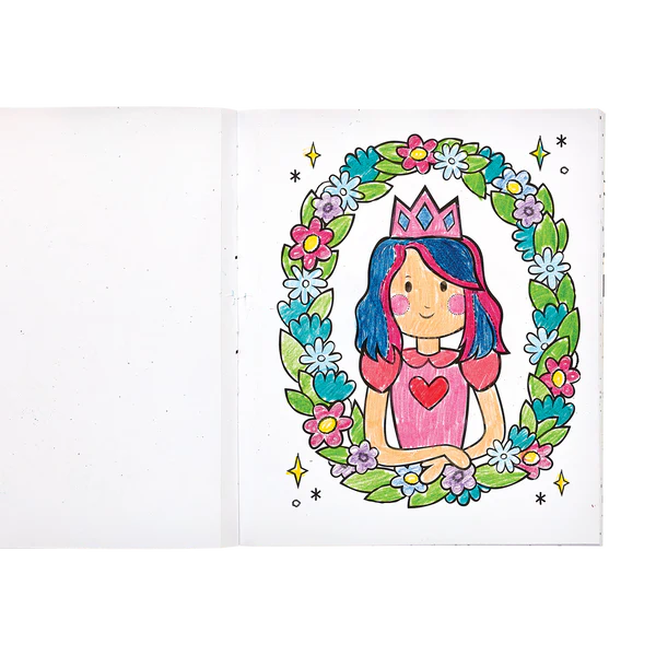 Princesses and Fairies Colouring Book
