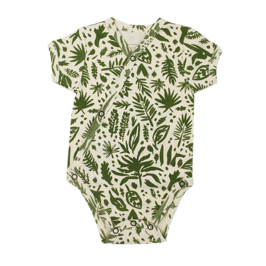 Organic Kimono Bodysuit- Get Clover It