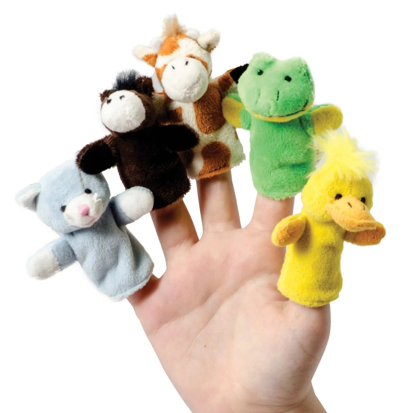 Plush Animal Finger Puppets