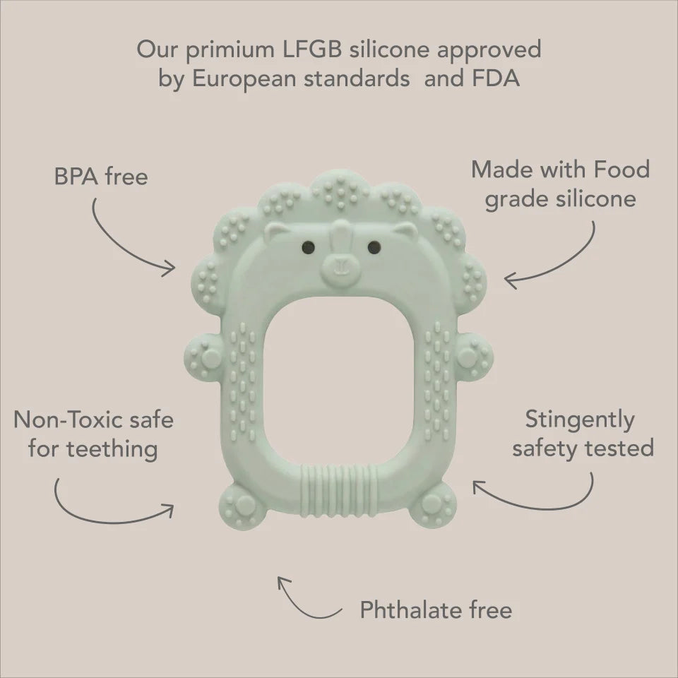 Silicone Teether Toy- Mimzy the Lamb