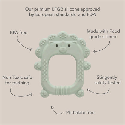 Silicone Teether Toy- Mimzy the Lamb