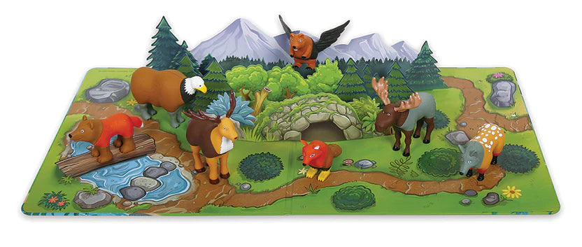 Micro Mix and Match Magnetic Forest Animals