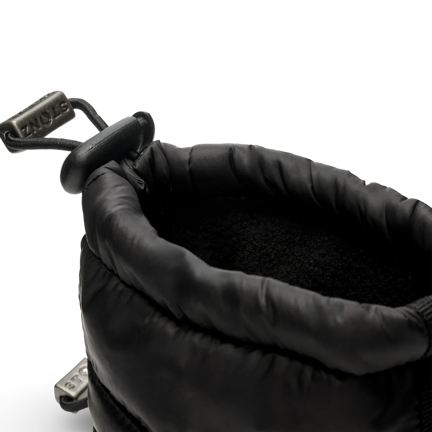 Baby Puffer Booties- Black