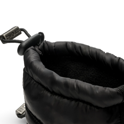 Baby Puffer Booties- Black