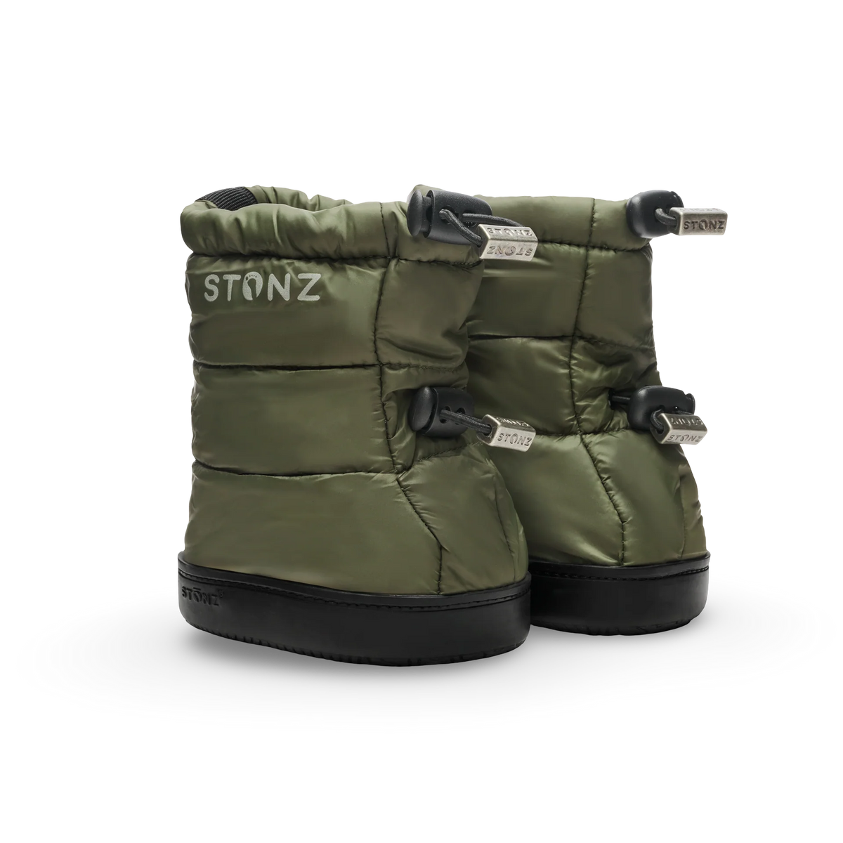 Toddler Puffer Booties- Cypress