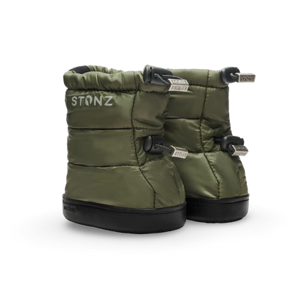 Toddler Puffer Booties- Cypress