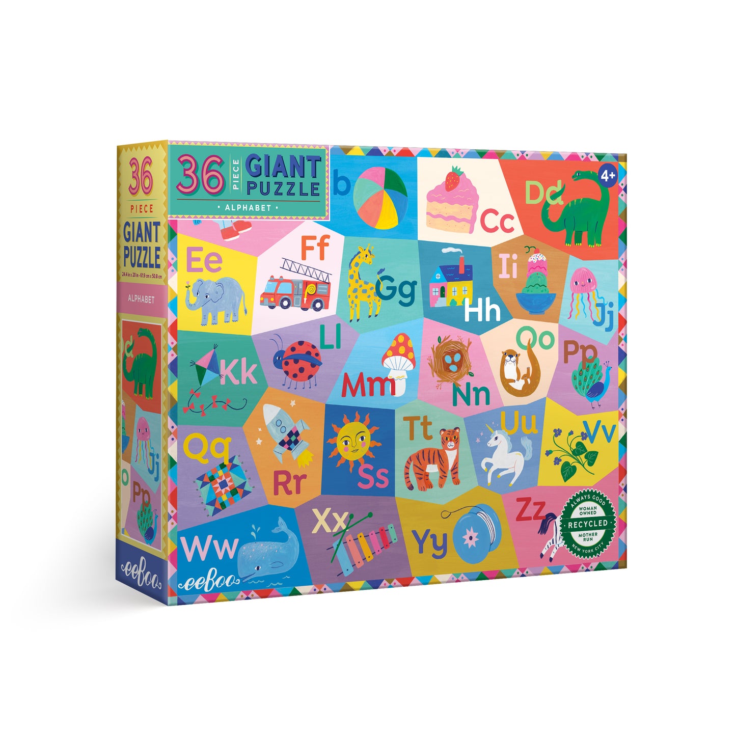 36pc. Learn the Alphabet Giant Puzzle