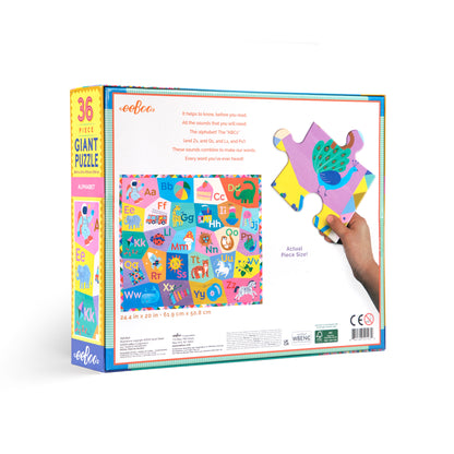 36pc. Learn the Alphabet Giant Puzzle