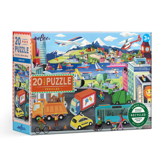 20pc. Vehicles Puzzle