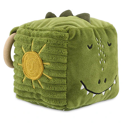 Plush Activity Cube- Mr. Dino