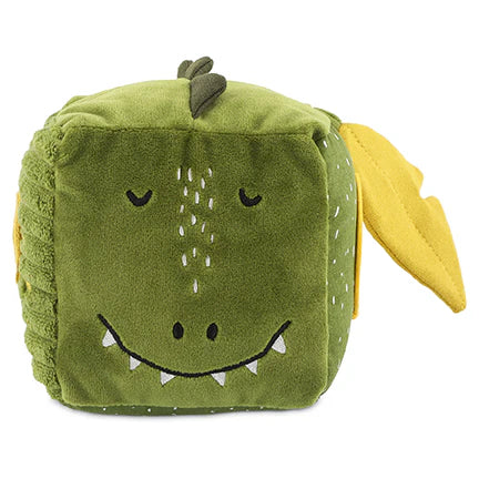 Plush Activity Cube- Mr. Dino