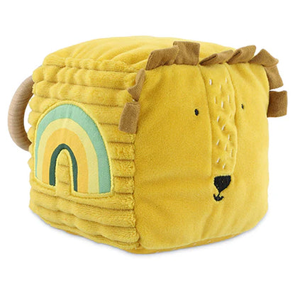 Plush Activity Cube- Mr. Lion