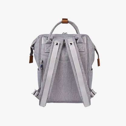 Mani Diaper Bag- Grey Marl