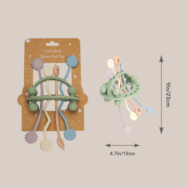 Silicone Sensory Space Pull Toy