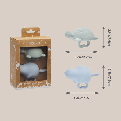 Silicone Bath Puppet Toys