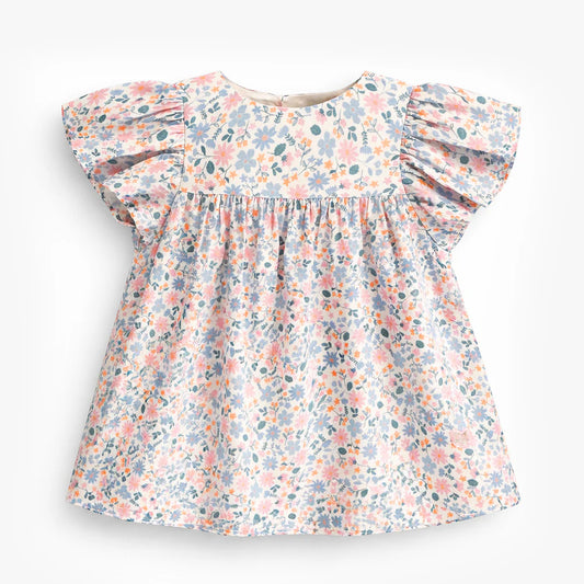 Pastel Flowers Baby Dress