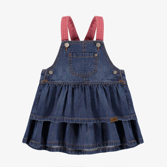 Denim Pinafore Baby Dress