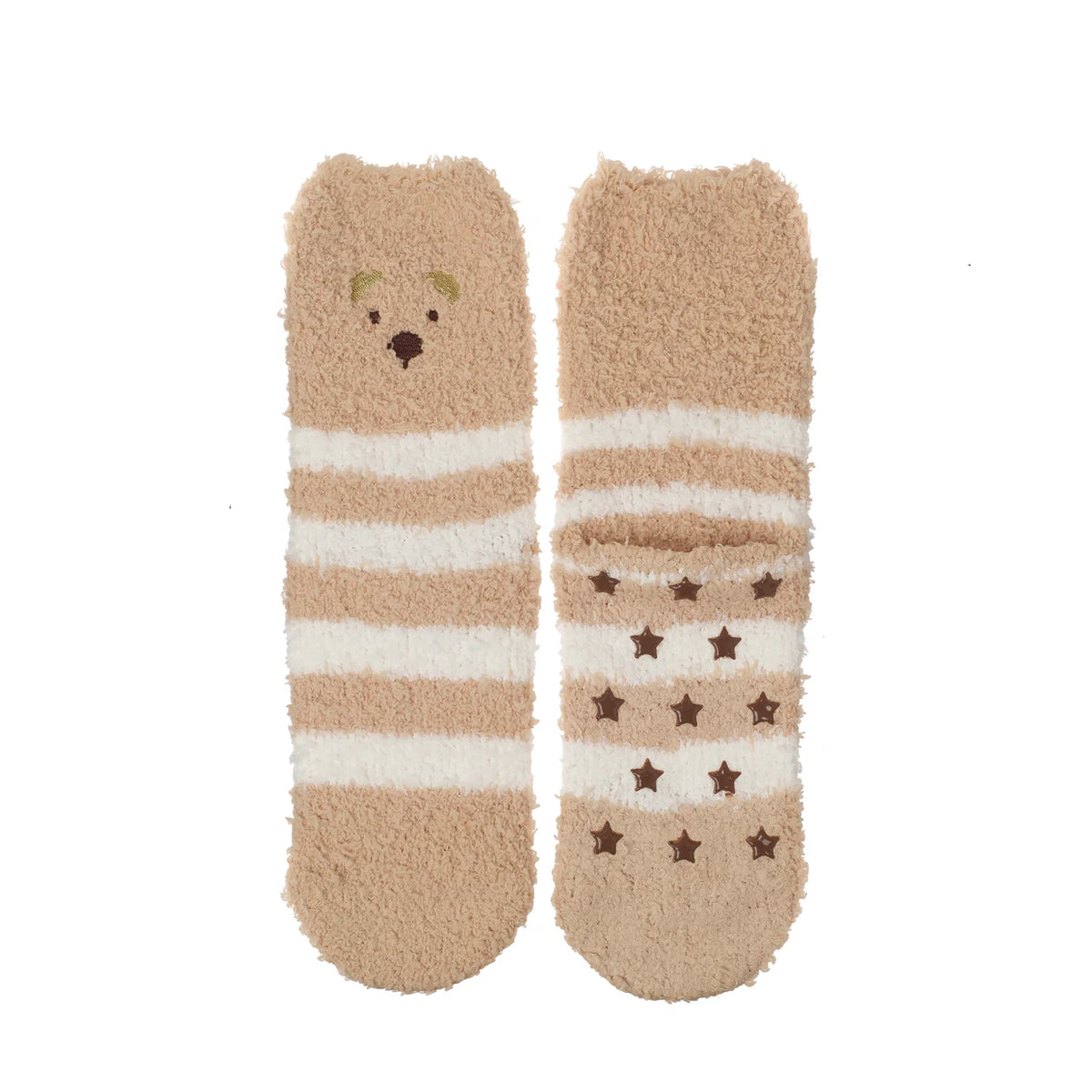Teddy Cozy Slipper Socks