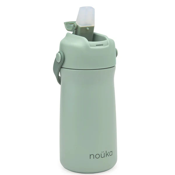 12oz. Stainless Steel Drinking Bottle- Moss