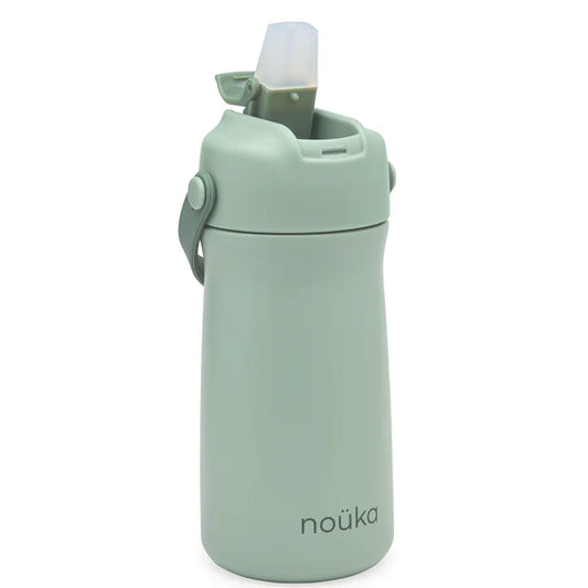 12oz. Stainless Steel Drinking Bottle- Moss