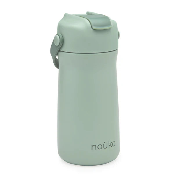 12oz. Stainless Steel Drinking Bottle- Moss