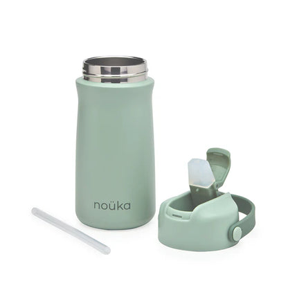 12oz. Stainless Steel Drinking Bottle- Moss