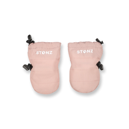 Baby Snow Mitts- Haze Pink