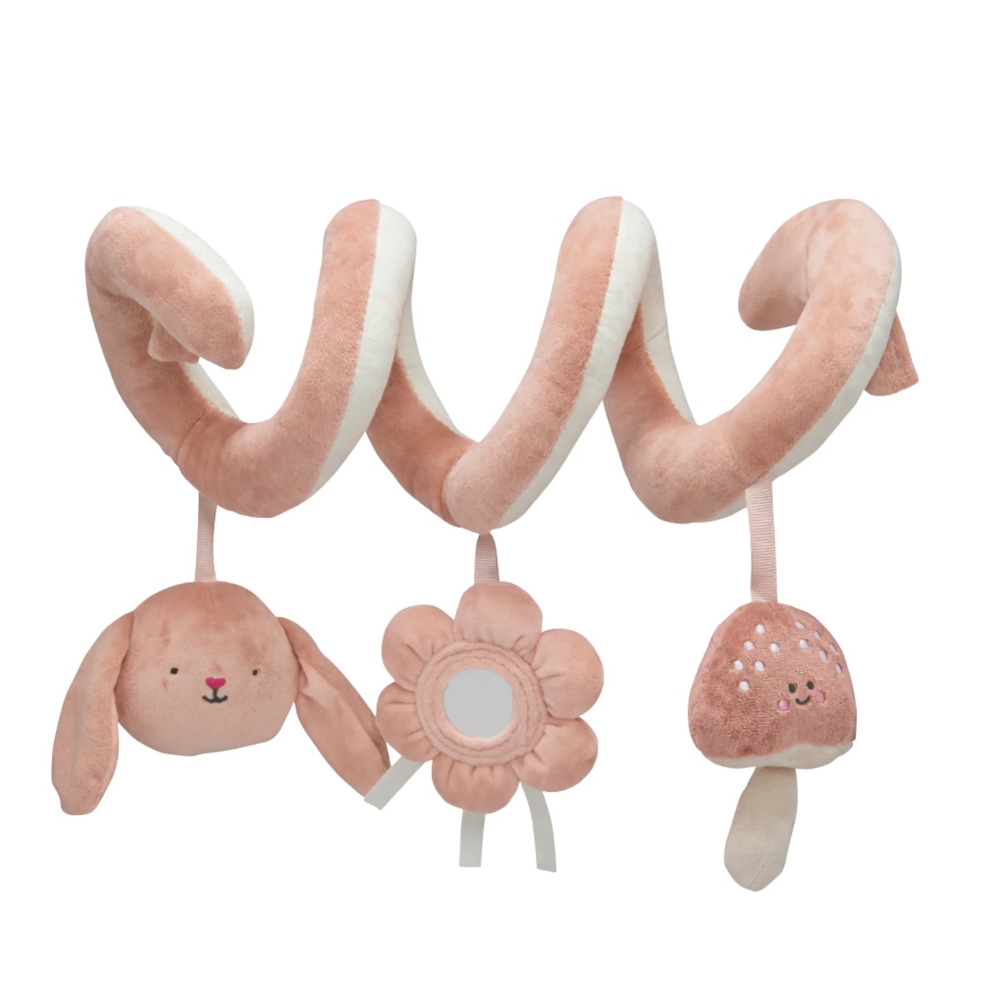 Plush Spiral Activity Toy- Pip the Rabbit