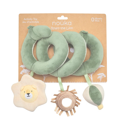 Plush Spiral Activity Toy- Roary the Lion