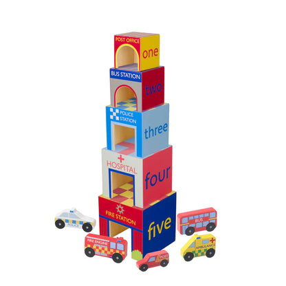 Emergency Services Stacking Cubes