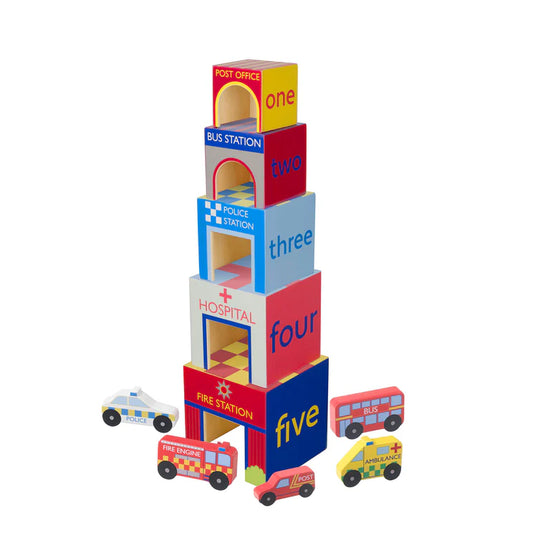 Emergency Services Stacking Cubes