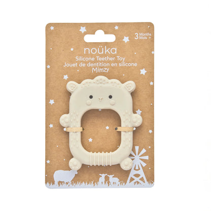 Silicone Teether Toy- Mimzy the Lamb