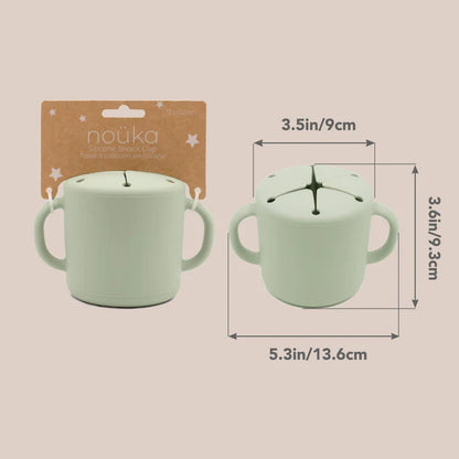 Silicone Snack Cup- Leaf