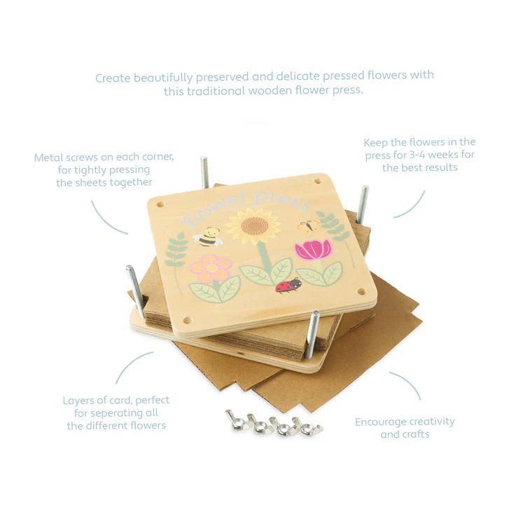 Wooden Flower Press