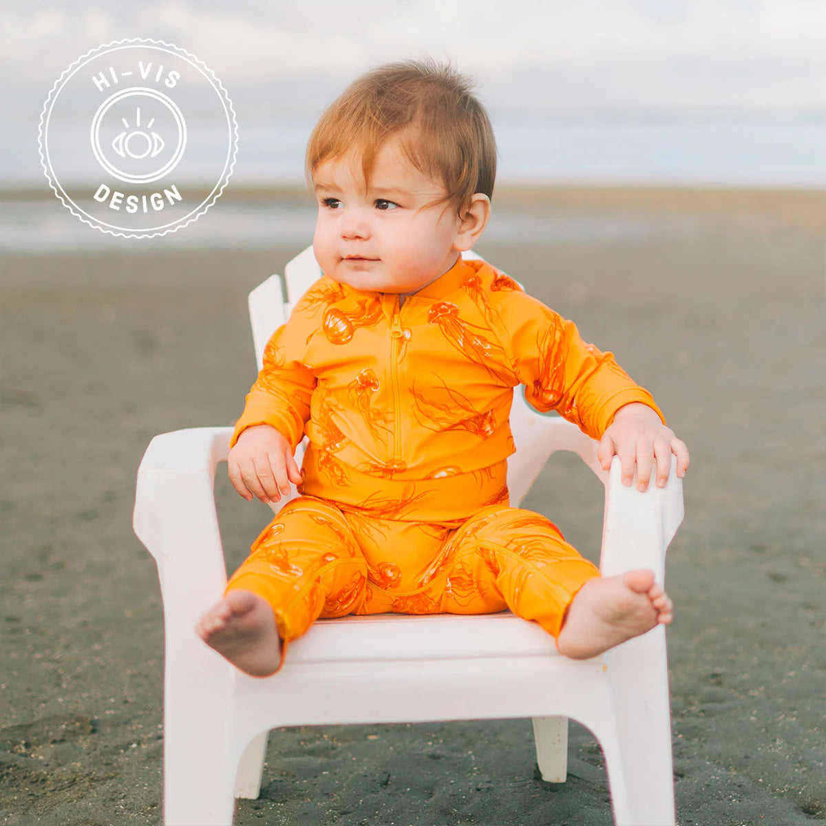 Glow With The Flow Hi-Vis Sunsuit