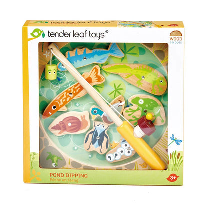 Wooden Pond Dipping Magnetic Game