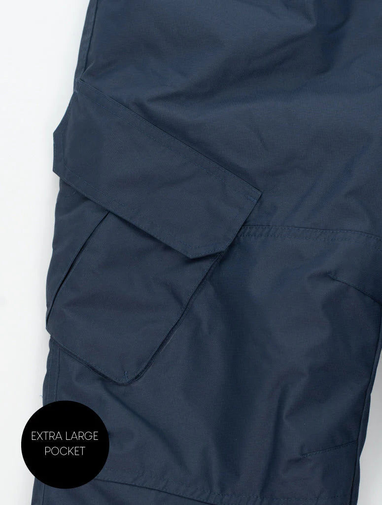 Snowrider Convertible Ski Pants- Navy