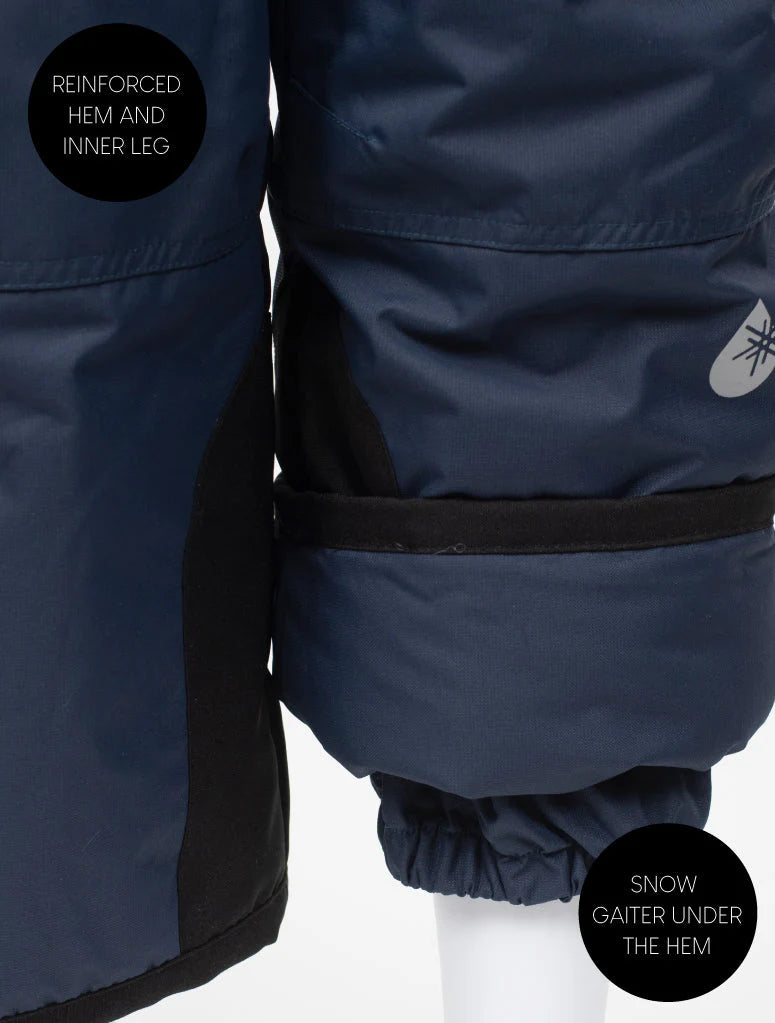 Snowrider Convertible Ski Pants- Navy
