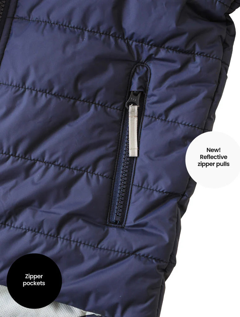 Hydracloud Puffer Jacket- Navy