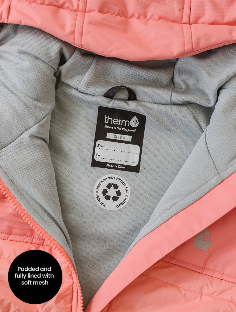 Hydracloud SplashMagic Puffer Jacket- Sorbet/Flower Power