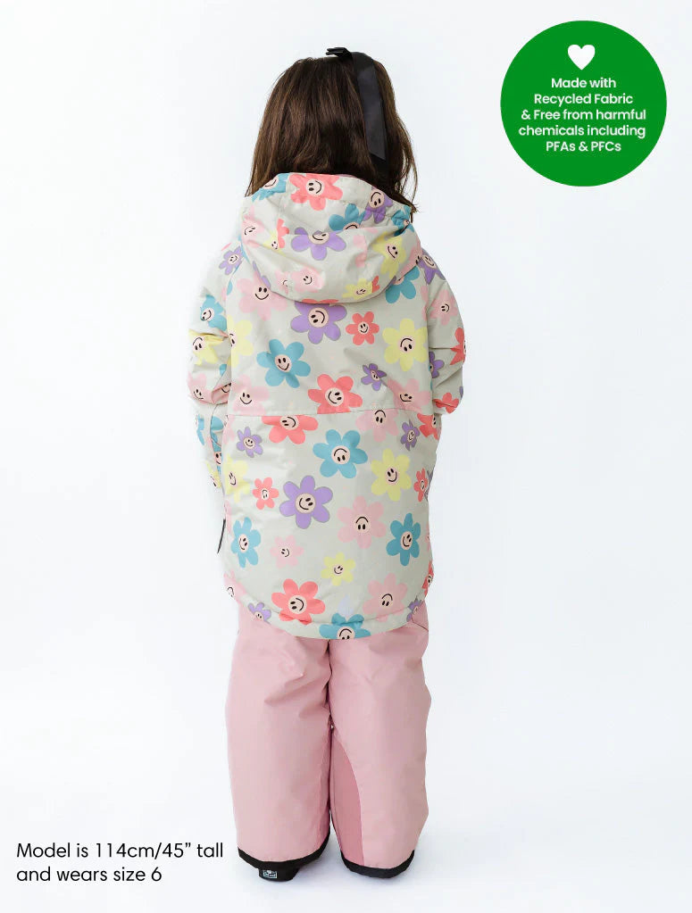Snowrider Winter Jacket- Happy Daisy