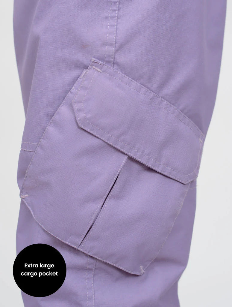 Snowrider Convertible Ski Pants- Periwinkle