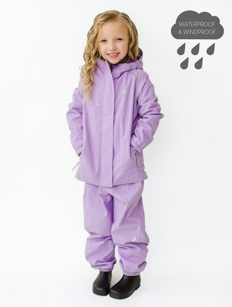 Periwinkle Shell Splash Pants