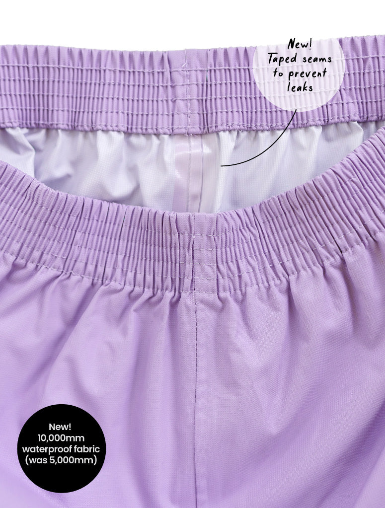 Periwinkle Shell Splash Pants