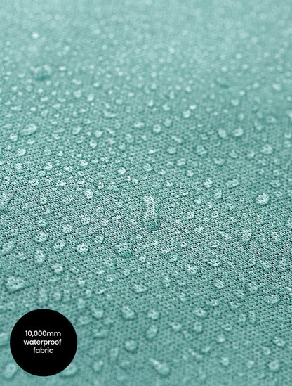 All-Weather Fleece Onesie- Seafoam