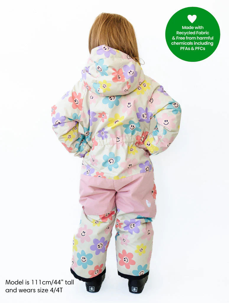 Snowrider 1pc. Snowsuit- Happy Daisy