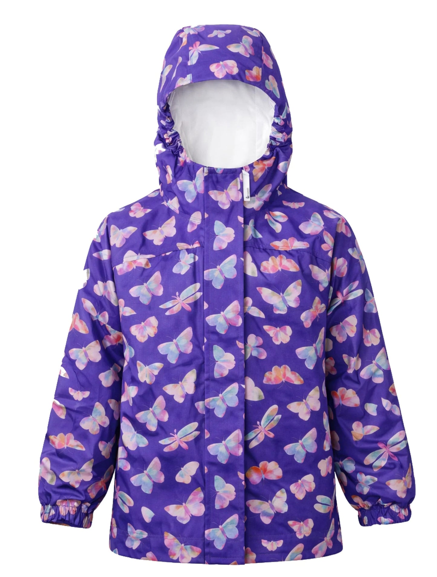 Packaway Rainshell Jacket- Butterfly