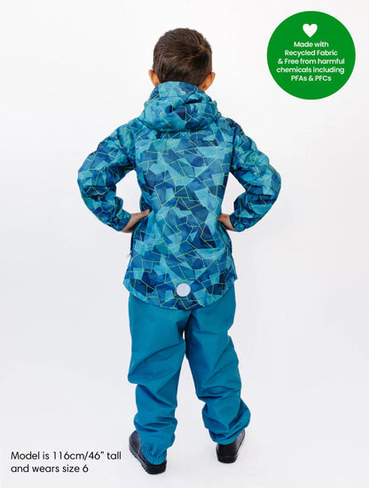 Packaway Rainshell Jacket- Geo Tech