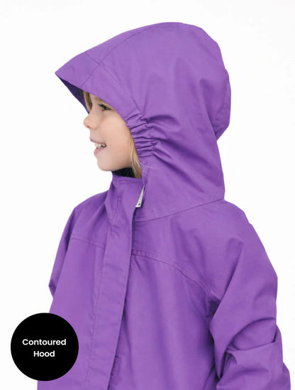 SplashMagic Rainshell Jacket- Violet/Fantasyland
