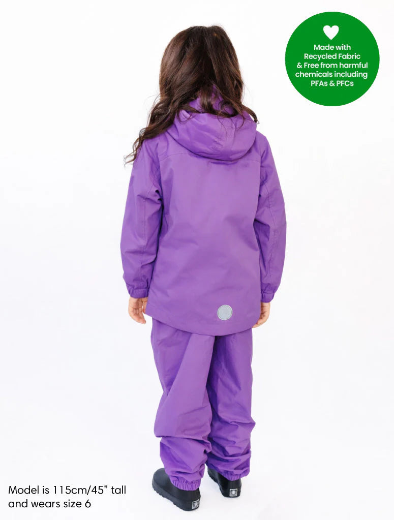 SplashMagic Rainshell Jacket- Violet/Fantasyland